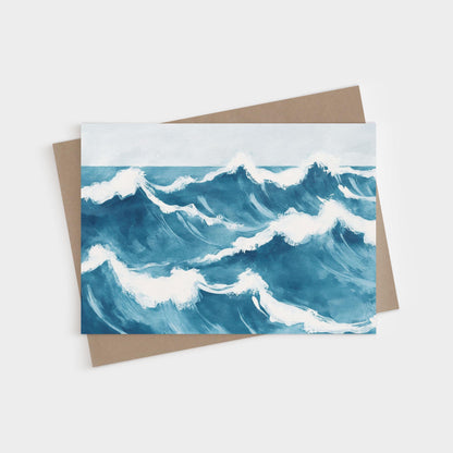Ocean Waves Note Cards