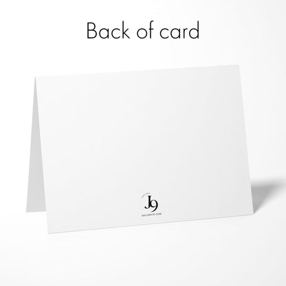 Woman in White on a Beach Note Cards