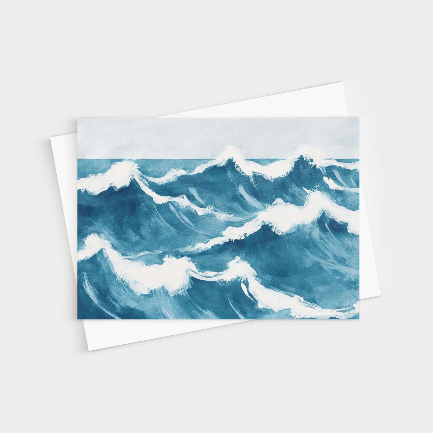 Ocean Waves Note Cards