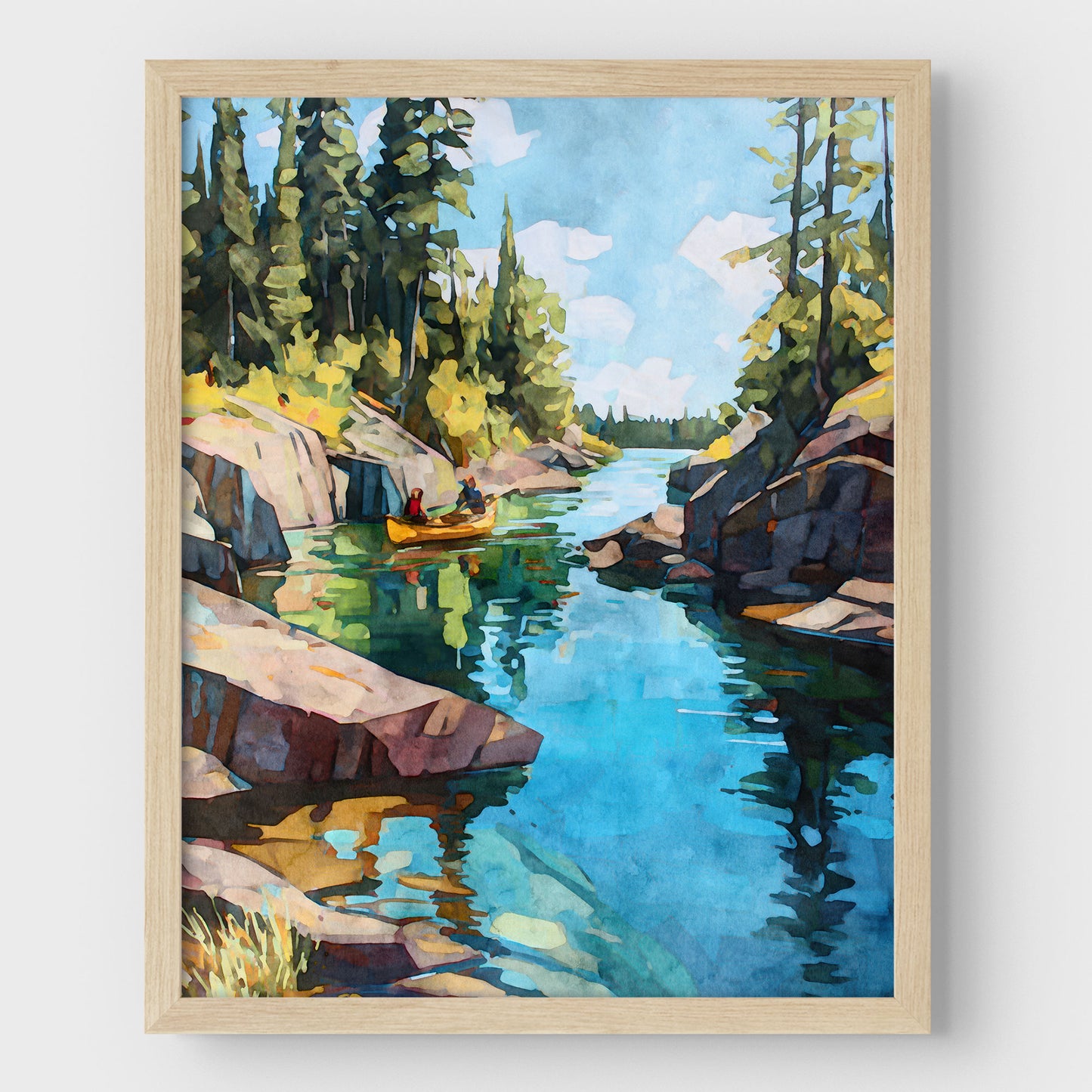 Boundary Waters Canoe Area Art Print