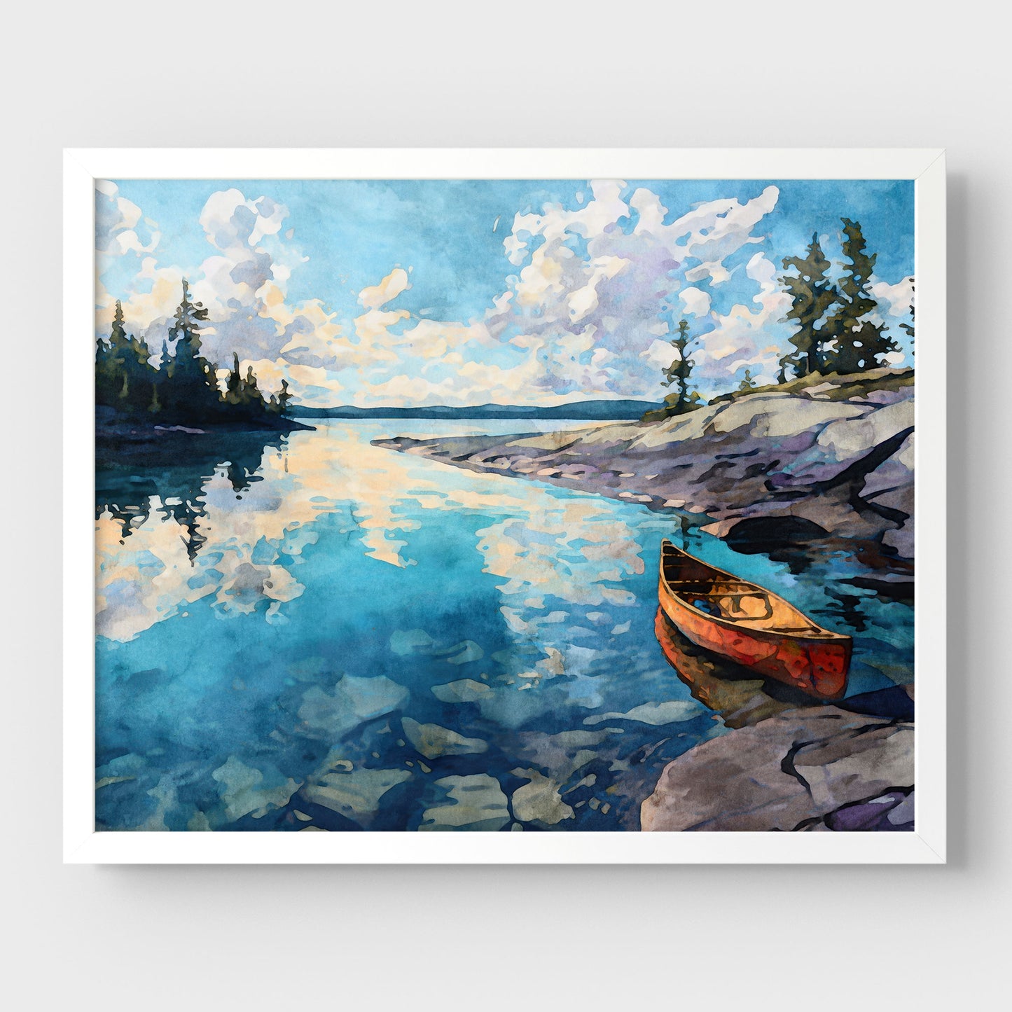 Boundary Waters Canoe Area Print