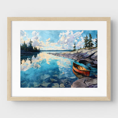 Boundary Waters Canoe Area Print