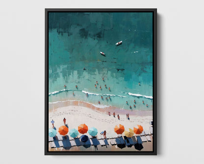 Beach Aerial View Print