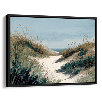 Beach Dune Trail Watercolor Print