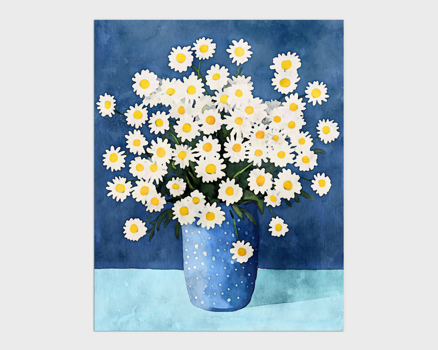 Chamomile Flowers Still Life Print