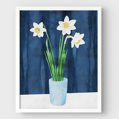 Daffodil Still Life Print