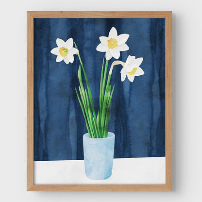 Daffodil Still Life Print
