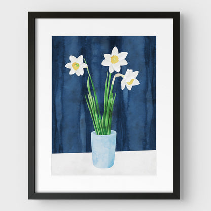 Daffodil Still Life Print