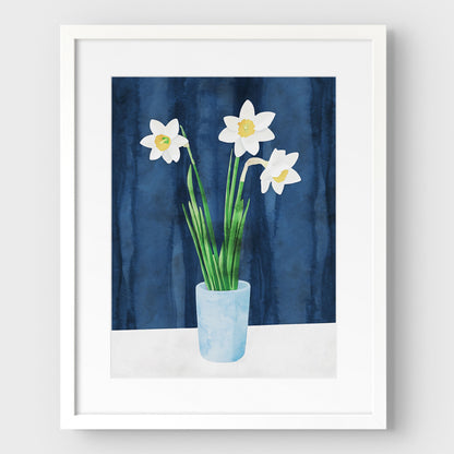 Daffodil Still Life Print