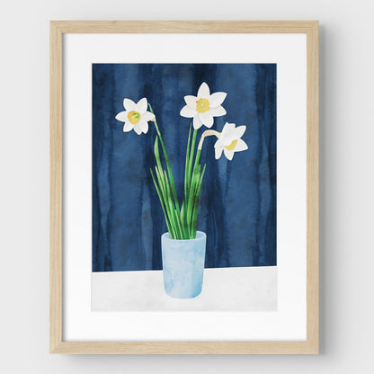 Daffodil Still Life Print