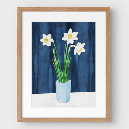 Daffodil Still Life Print