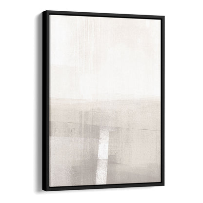 Beige Modern Minimalist Abstract Landscape Print