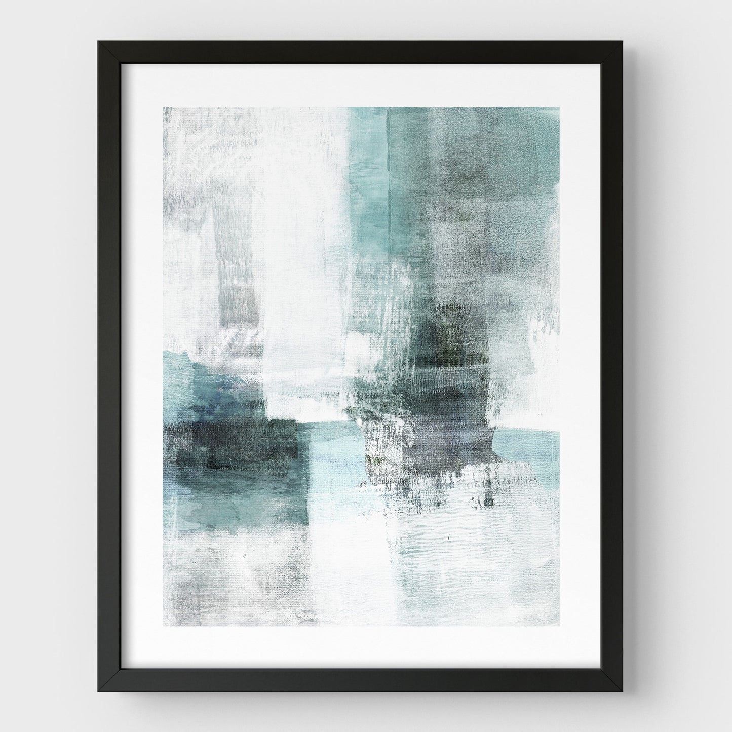 Ethereal Aqua Painting