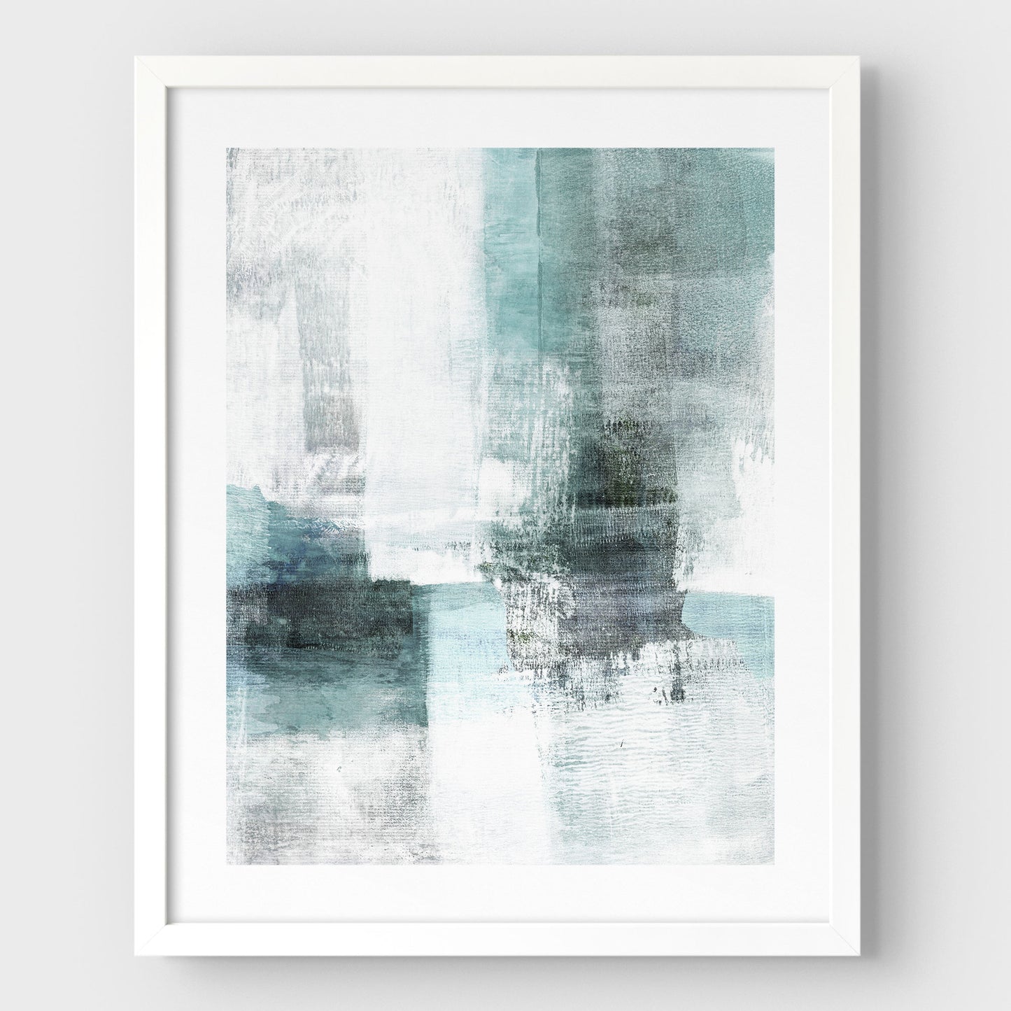 Ethereal Aqua Painting