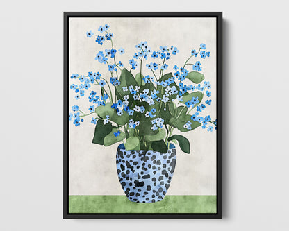 Forget-Me-Not Still Life Print