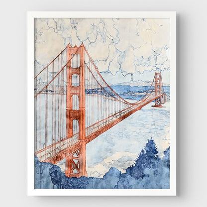 Golden Gate Bridge Print