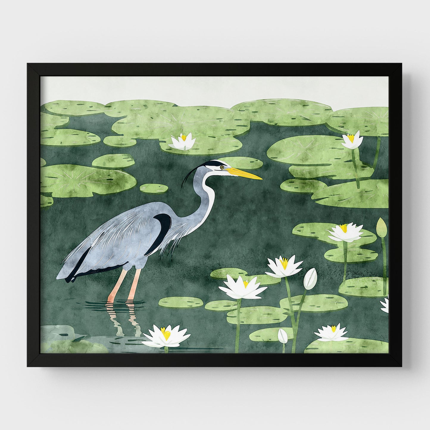 Great Blue Heron Art Print
