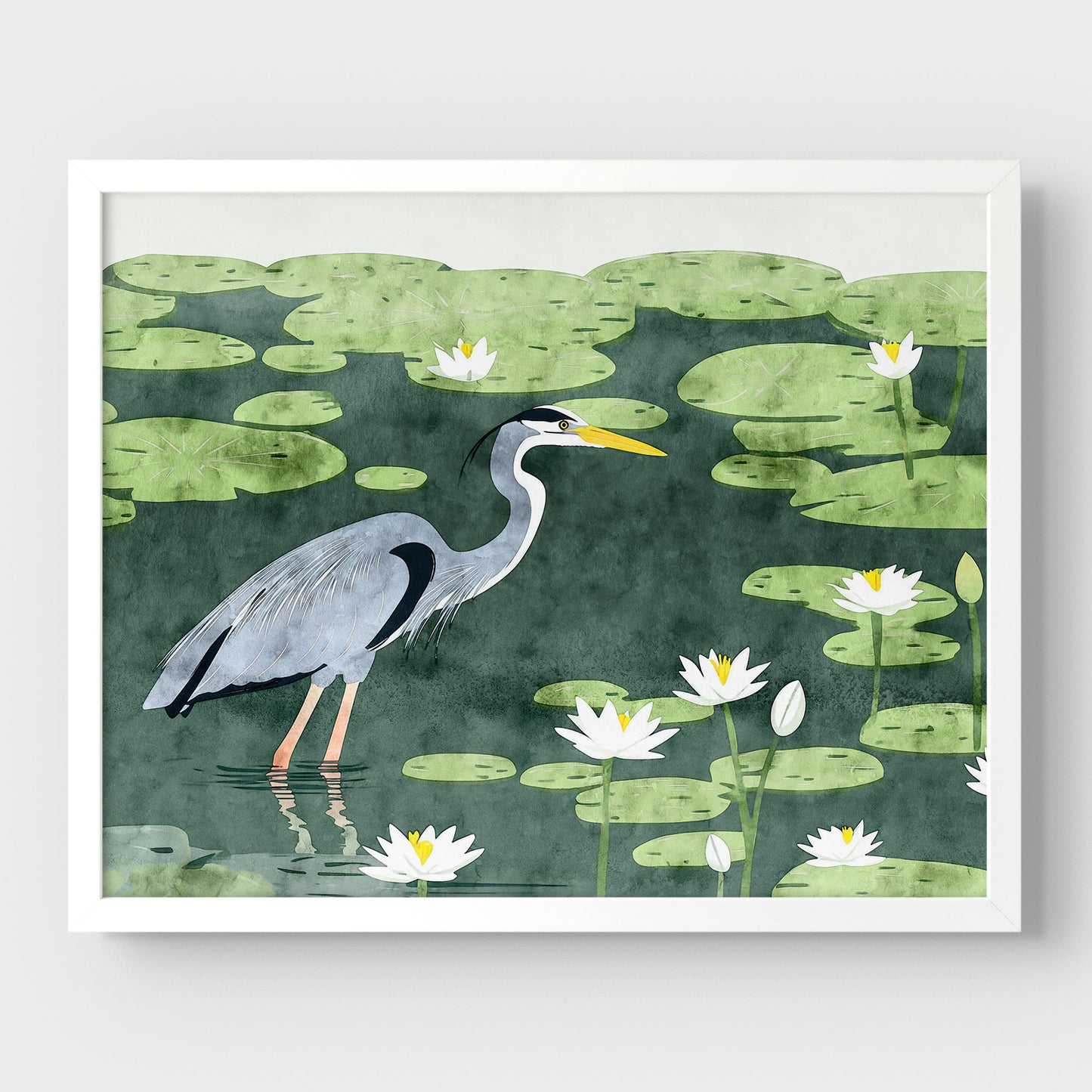 Great Blue Heron Art Print