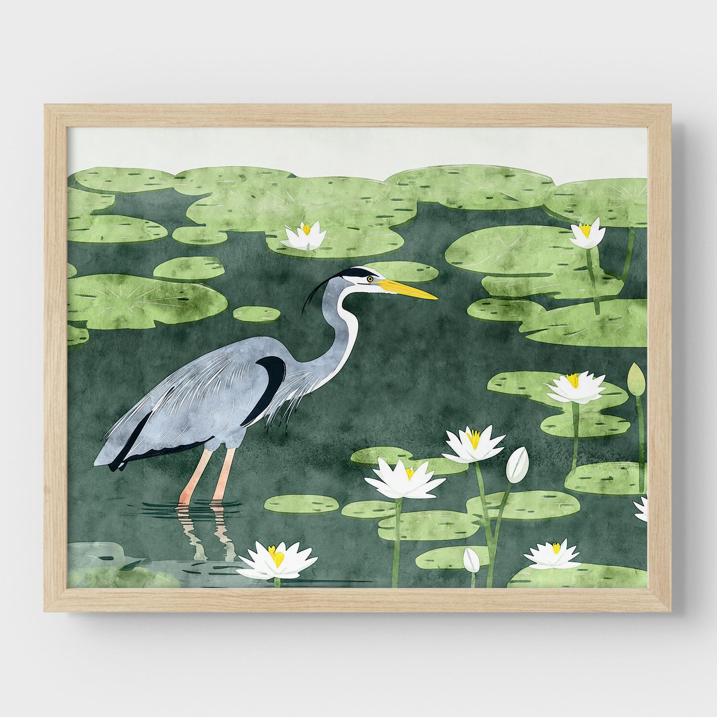 Great Blue Heron Art Print