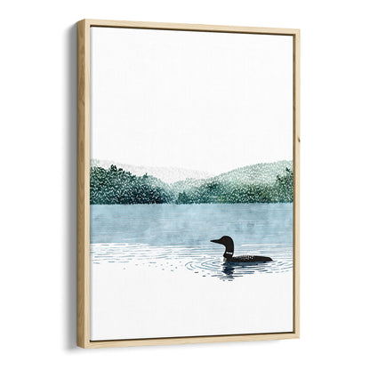 Common Loon Minimalist Art Print