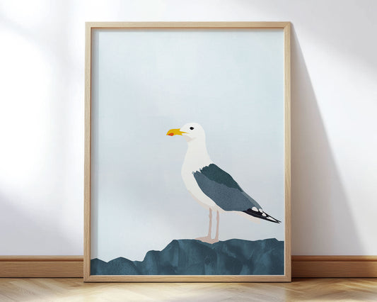 Seagull Print