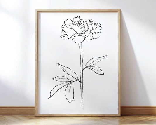 Peony II Print