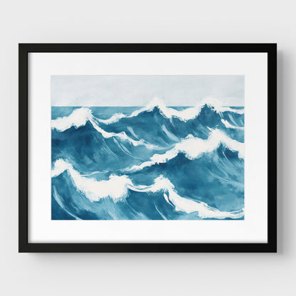 Ocean Wave Art Print