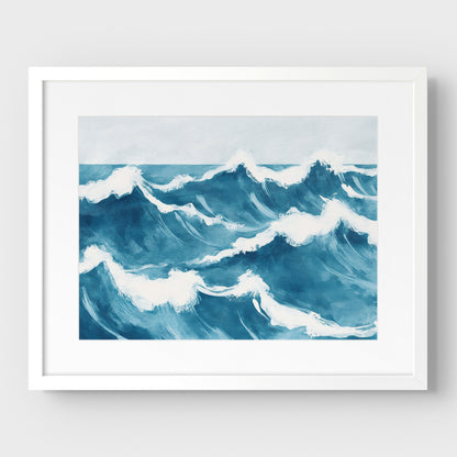 Ocean Wave Art Print