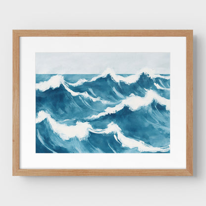 Ocean Wave Art Print