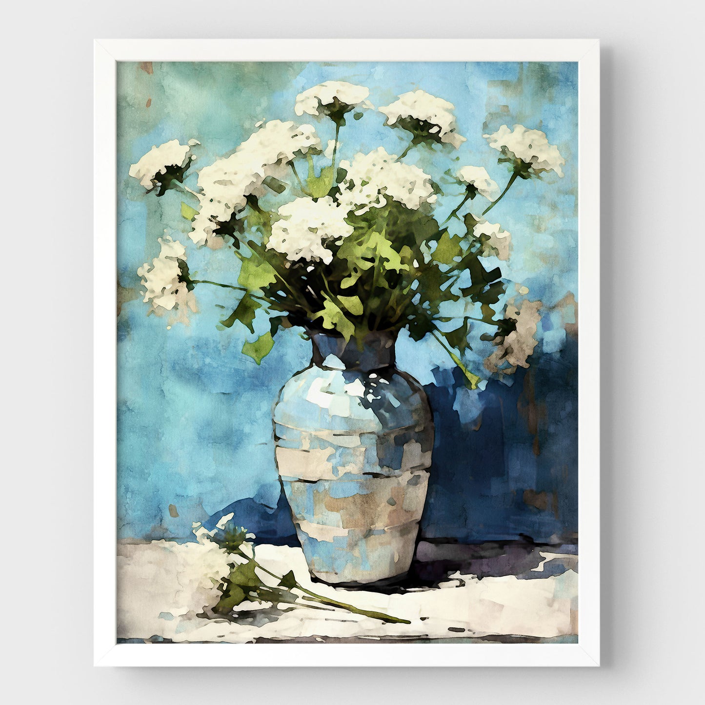 Queen Anne's Lace Still Life Print