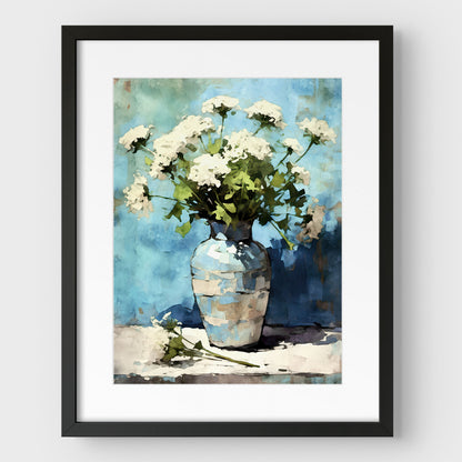Queen Anne's Lace Still Life Print