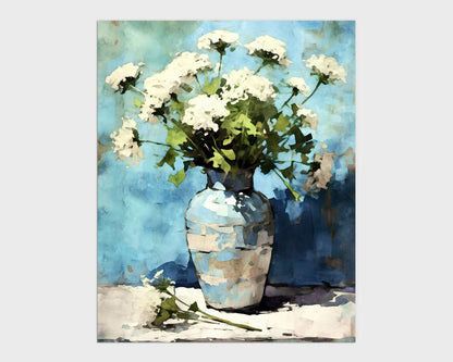Queen Anne's Lace Still Life Print