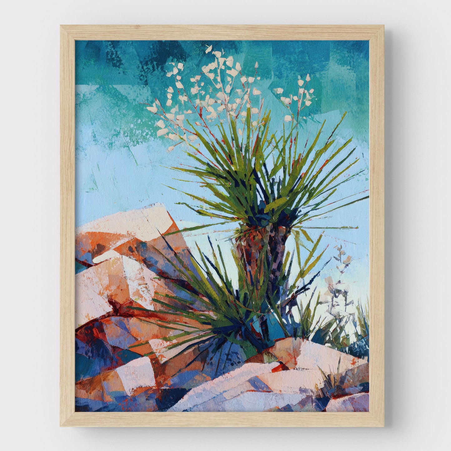 Desert Yucca Art Print