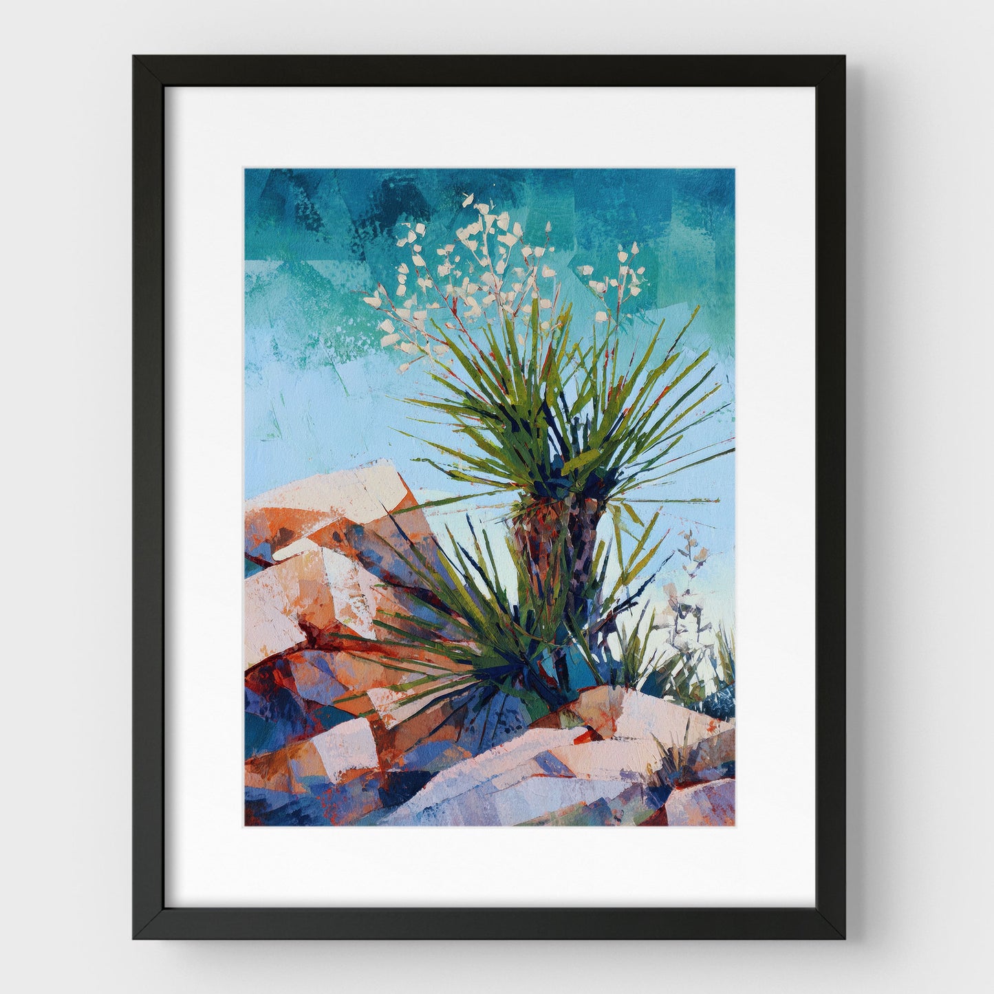 Desert Yucca Art Print