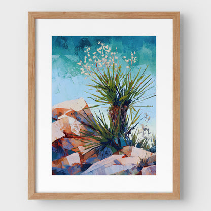 Desert Yucca Art Print
