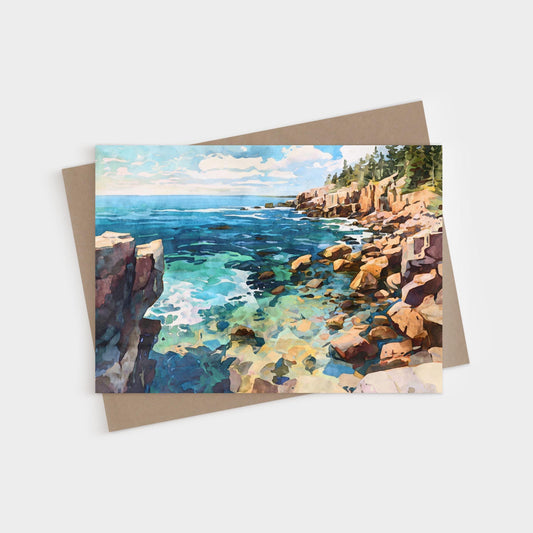 Acadia National Park Maine Coast Note Cards
