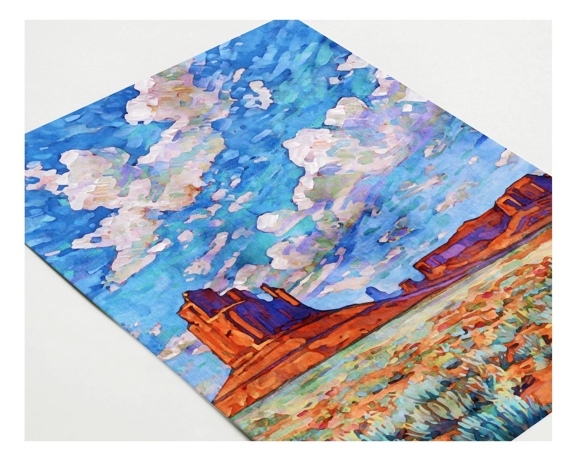 Monument Valley Watercolor Note Cards
